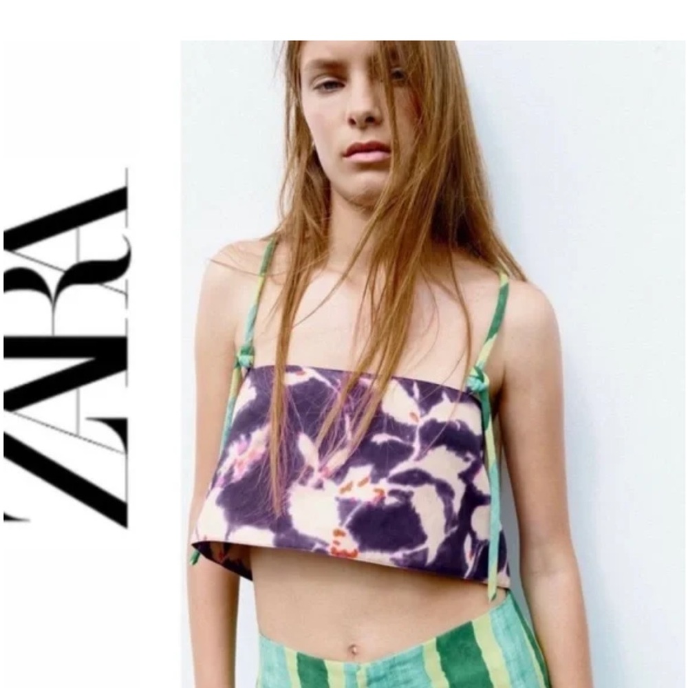 4/$25 NWOT Zara Women's crop Tank Top